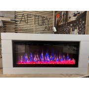 Kominek elektryczny Royal 42 z obudową Denver biały