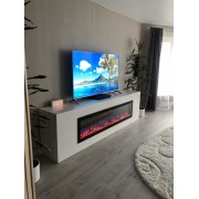 Kominek elektryczny Aflamo Royal 65 (165x43x15 см)