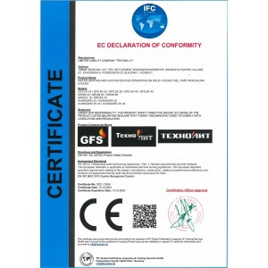 Piec żeliwny do sauny Groza 18 (P) 2