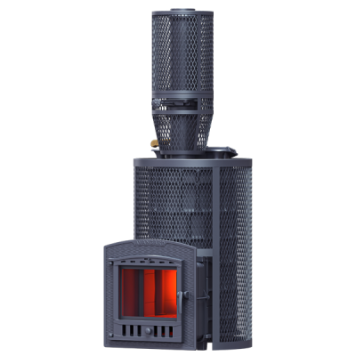 Żeliwny piec do sauny AVANGARD ZK 40 (P2) Huragan w kratce okrągłej Żeliwny piec do sauny AVANGARD ZK 40 (P2) Huragan w kratce okrągłej