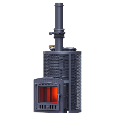Żeliwny piec do sauny AVANGARD ZK 40 (P2) Huragan w kratce okrągłej Żeliwny piec do sauny AVANGARD ZK 40 (P2) Huragan w kratce okrągłej