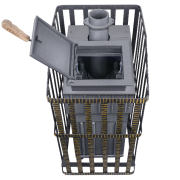 Piec żeliwny do sauny Burza z piorunami 18 (M) Huragan