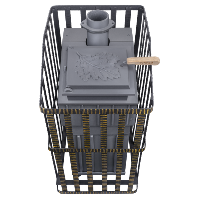 Piec żeliwny do sauny Burza z piorunami 18 (M) Huragan Piec żeliwny do sauny Burza z piorunami 18 (M) Huragan