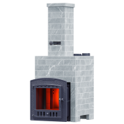 Komplet do sauny Avangard ZK 25 (P2) Classic cegła steatytowa