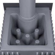 Piec żeliwny do sauny Grom 80 (P2)