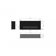 Biokominek Infire INSIDE 1200