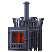 Piec żeliwny do sauny AVANGARD ZK 25 (M) Hurricane w siatce Tulip