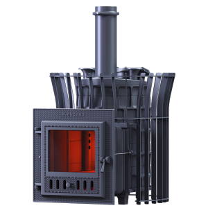 Piec żeliwny do sauny AVANGARD ZK 25 (M) Hurricane w siatce Tulip