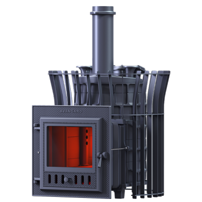 Piec żeliwny do sauny AVANGARD ZK 25 (M) Hurricane w siatce Tulip Piec żeliwny do sauny AVANGARD ZK 25 (M) Hurricane w siatce Tulip