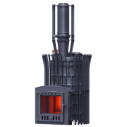 Piec żeliwny do sauny AVANGARD ZK 40 (P2) Huragan w siatce Tulip