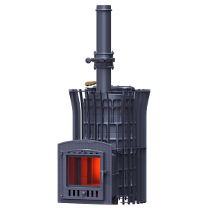 Piec żeliwny do sauny AVANGARD ZK 40 (P2) Huragan w siatce Tulip