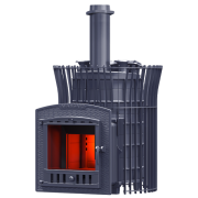 Piec żeliwny do sauny AVANGARD ZK 25 (P2) Huragan w siatce Tulip