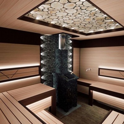 Komplet do sauny Grom 30 (P2) President 980/40 Serpentinite Komplet do sauny Grom 30 (P2) President 980/40 Serpentinite