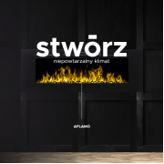 Kominek elektryczny Aflamo Majestic 39 (77x63x14 см)