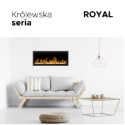Kominek elektryczny Aflamo Royal 65 (165x43x15 см)