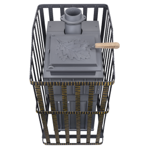 Piec żeliwny do sauny Groza 24 (P) 2 Huragan