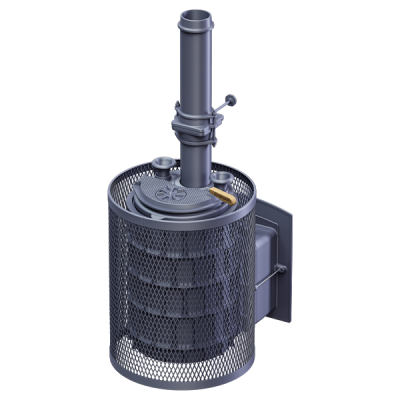 Żeliwny piec do sauny AVANGARD ZK 25 (P2) Huragan w okrągłym ruszcie Żeliwny piec do sauny AVANGARD ZK 25 (P2) Huragan w okrągłym ruszcie