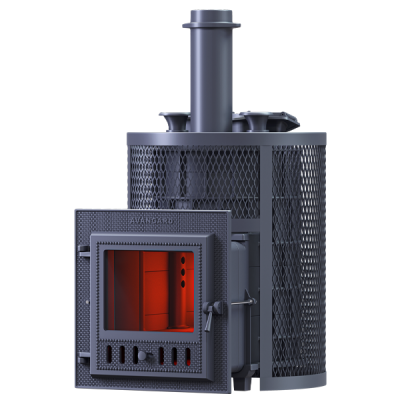 Piec żeliwny do sauny AVANGARD ZK 25 (M) Hurricane siatka okrągła Piec żeliwny do sauny AVANGARD ZK 25 (M) Hurricane siatka okrągła