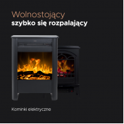 Kominek elektryczny Aflamo Vegas