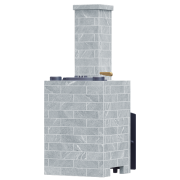 Komplet do sauny Avangard ZK 35 (P2) Klasyczna cegła steatytowa