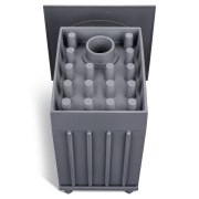 Piec żeliwny do sauny Groza 24 (P) 2