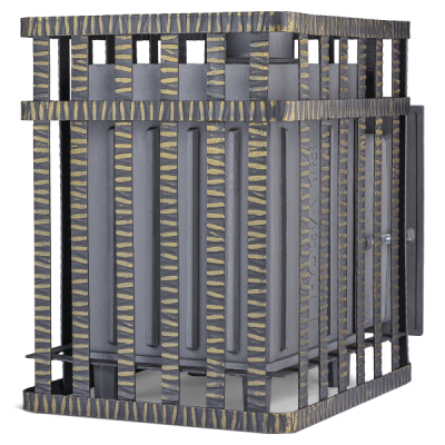 Piec żeliwny do sauny Groza 24 (M) w ruszcie Piec żeliwny do sauny Groza 24 (M) w ruszcie