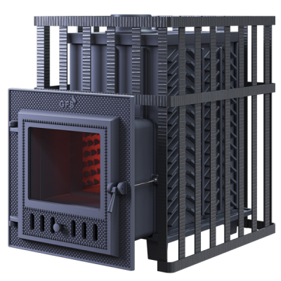 Piec żeliwny do sauny GFS ZK 18 (M) na ruszcie Piec żeliwny do sauny GFS ZK 18 (M) na ruszcie