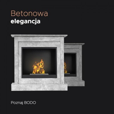 Biokominek Aflamo Vigo bio beton Biokominek Aflamo Vigo bio beton