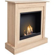 Biokominek Aflamo Vigo bio jasny dąb