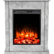 Kominek elektryczny Aflamo Poker Beton