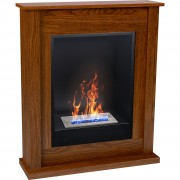 Biokominek Aflamo Poker bio dąb