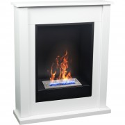 Biokominek Aflamo Poker bio biały