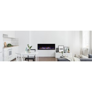 Kominek elektryczny Aflamo Pride S115 (115x42x13 см)