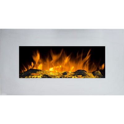 Kominek elektryczny Aflamo Albion 42 srebrny (110x49x14 см) Kominek elektryczny Aflamo Albion 42 srebrny (110x49x14 см)