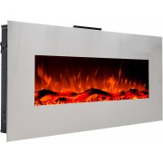 Kominek elektryczny Aflamo Albion 42 srebrny (110x49x14 см)