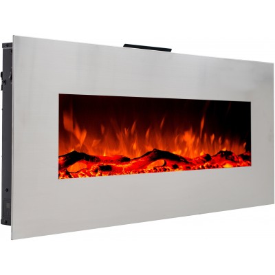 Kominek elektryczny Aflamo Albion 42 srebrny (110x49x14 см) Kominek elektryczny Aflamo Albion 42 srebrny (110x49x14 см)