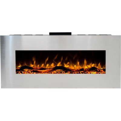 Kominek elektryczny Aflamo Albion 42 srebrny (110x49x14 см) Kominek elektryczny Aflamo Albion 42 srebrny (110x49x14 см)