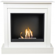 Biokominek Aflamo Vigo bio biały