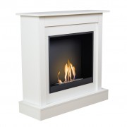 Biokominek Aflamo Vigo bio biały