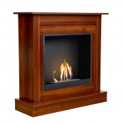 Biokominek Aflamo Vigo bio orzech