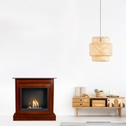 Biokominek Aflamo Vigo bio orzech