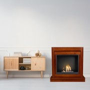 Biokominek Aflamo Vigo bio orzech