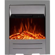 Kominek elektryczny Aflamo Dexter srebrny