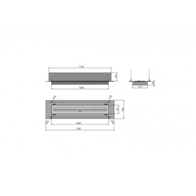 Biokominek Infire INSERT 1200 Biokominek Infire INSERT 1200