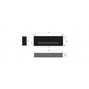 Biokominek Infire INSIDE 1500