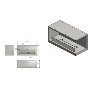 Biokominek Infire INSIDE P800V2