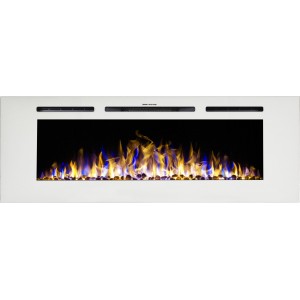 Kominek elektryczny Aflamo Majestic 26 biały (66x42x12 см)