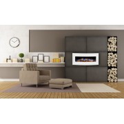 Kominek elektryczny Aflamo Malibu 36 biały (90x45x16 см)