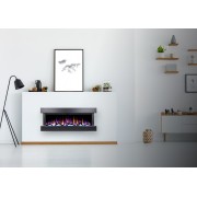 Kominek elektryczny Aflamo Modena czarna