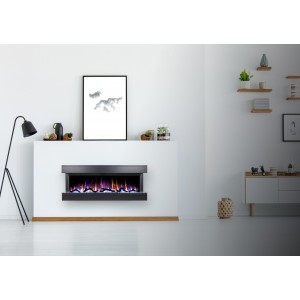 Kominek elektryczny Aflamo Modena czarna